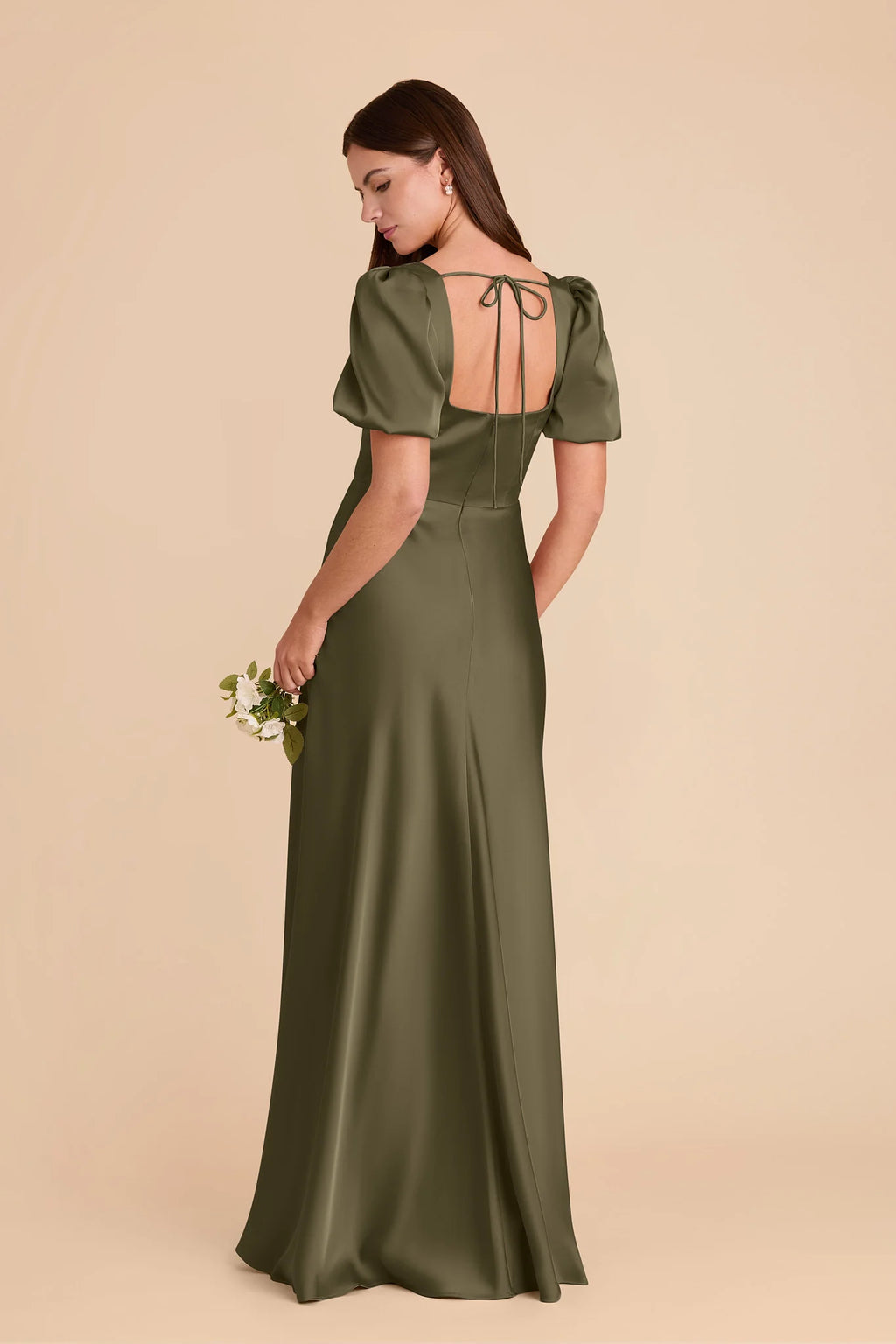 Selene Thyme alternate view 2 bridesmaid dress