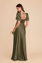 Selene Thyme alternate view 2 bridesmaid dress