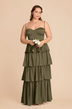 Calista Thyme alternate view 5 bridesmaid dress