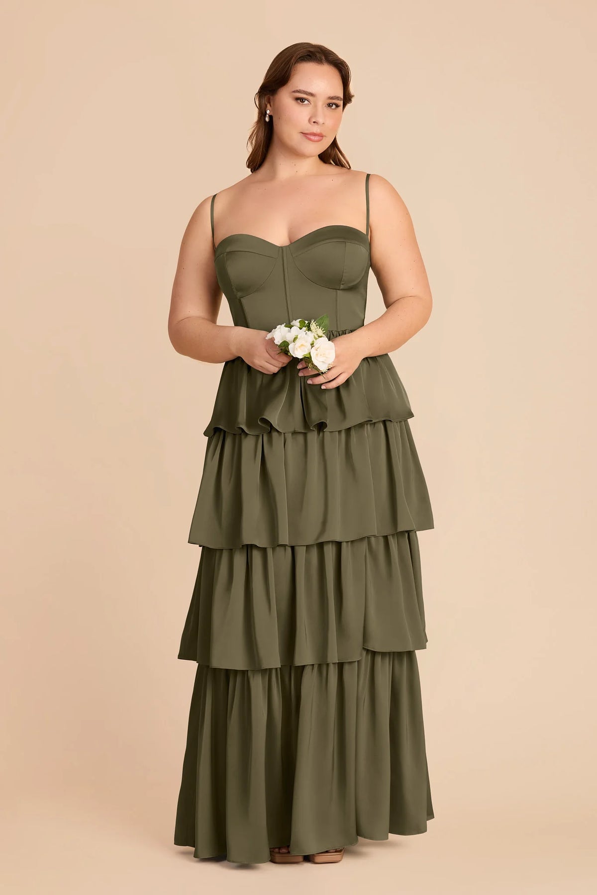 Calista Thyme alternate view 5 bridesmaid dress