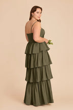 Calista Thyme alternate view 6 bridesmaid dress