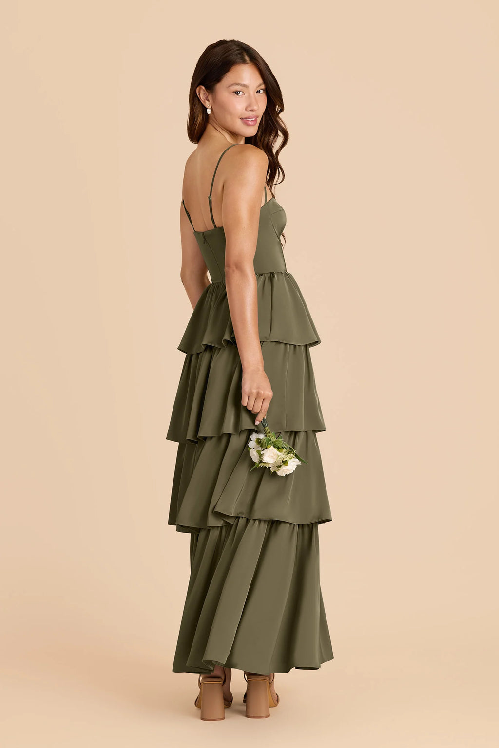 Calista Thyme alternate view 3 bridesmaid dress