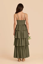 Calista Thyme alternate view 4 bridesmaid dress