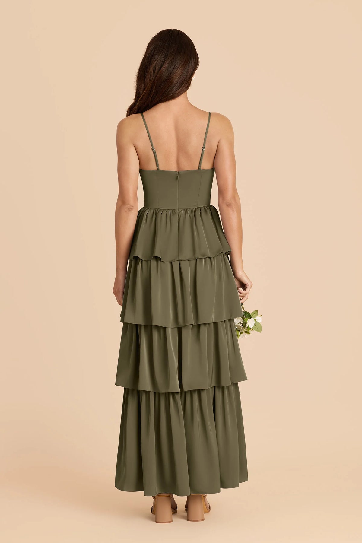 Calista Thyme alternate view 4 bridesmaid dress