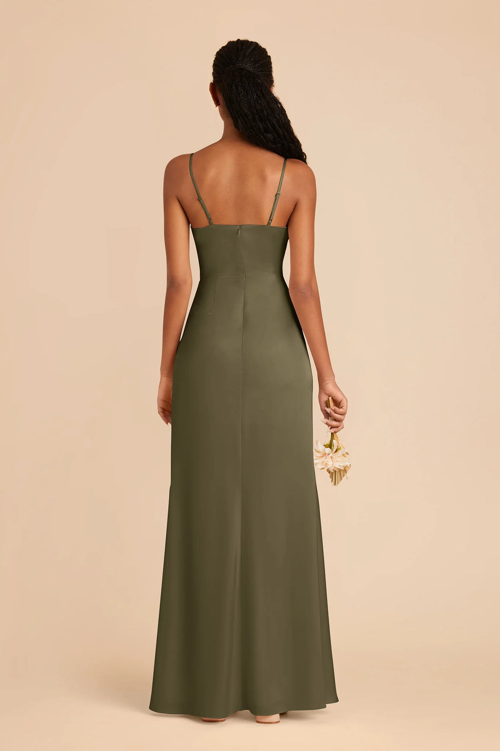 Sabine Thyme alternate view 3 bridesmaid dress