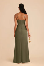 Sabine Thyme alternate view 3 bridesmaid dress