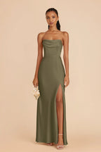 Corinne Thyme alternate view 1 bridesmaid dress