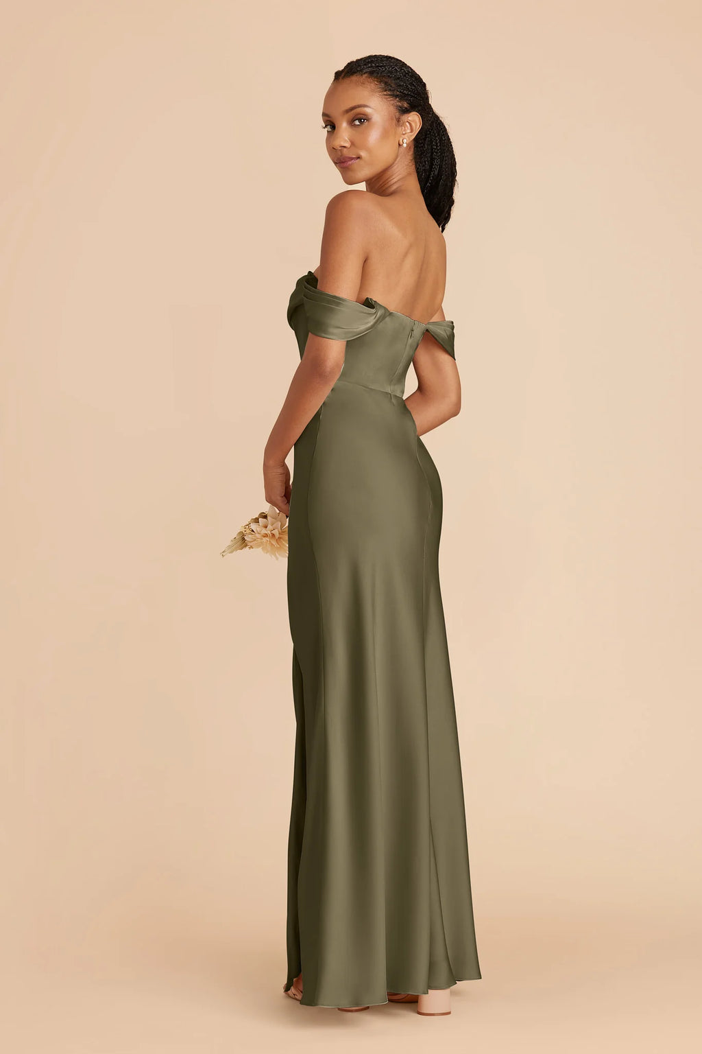 Corinne Thyme alternate view 4 bridesmaid dress