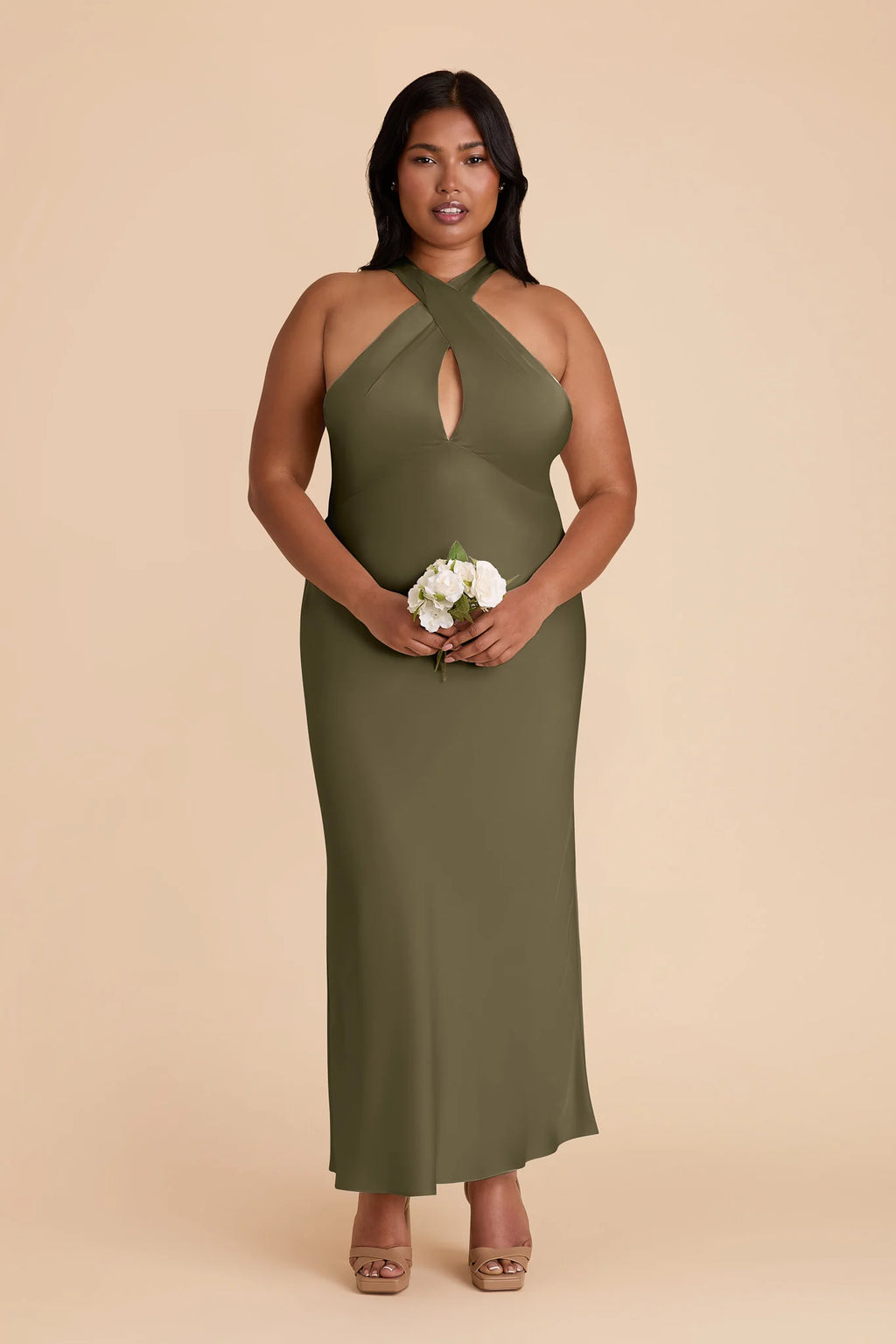 Seraphine Thyme alternate view 5 bridesmaid dress