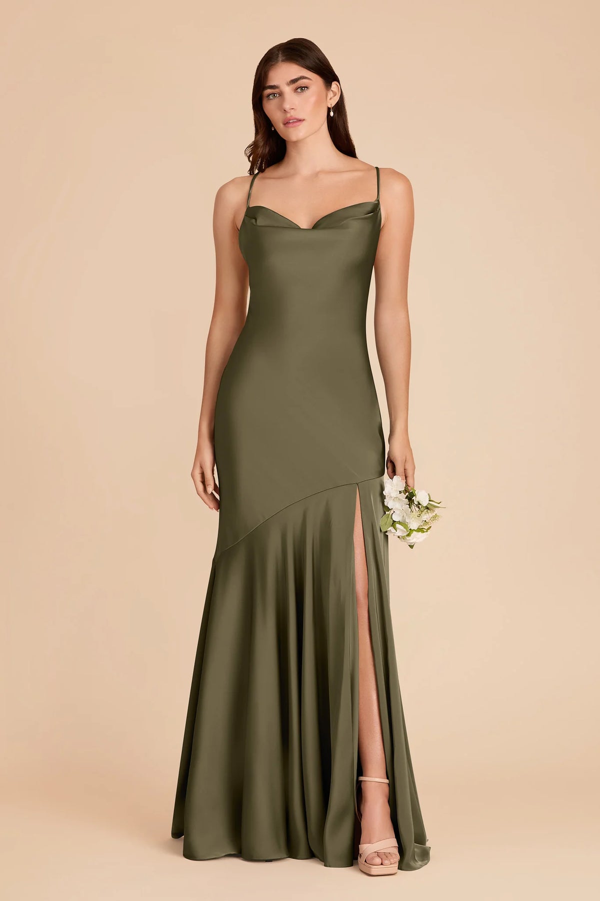 Estelle Thyme front view bridesmaid dress