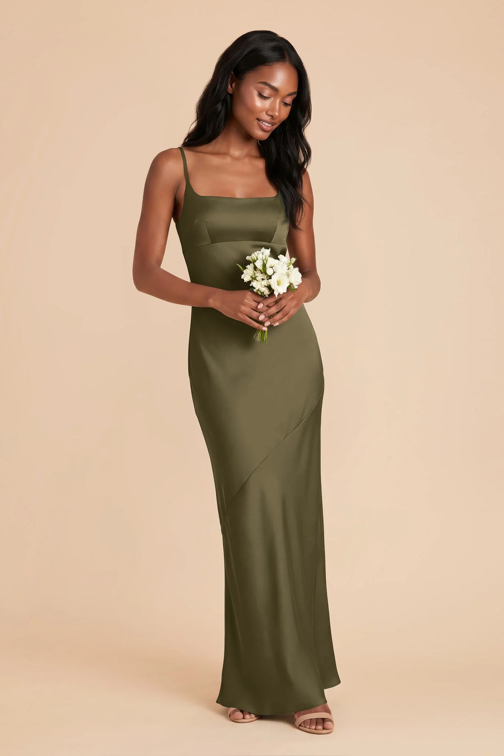 Noelle Thyme alternate view 1 bridesmaid dress