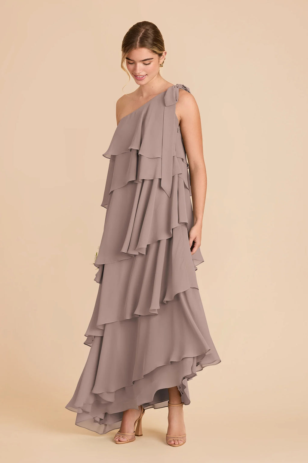 Marisol Toffee alternate view 1 bridesmaid dress