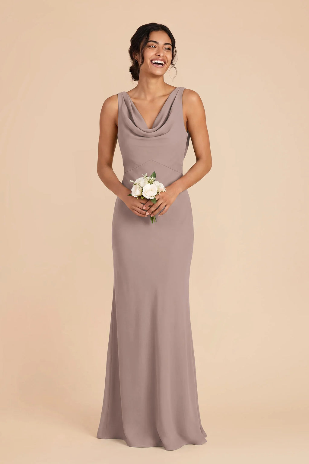Odette Toffee alternate view 1 bridesmaid dress