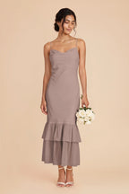 Liora Toffee alternate view 1 bridesmaid dress