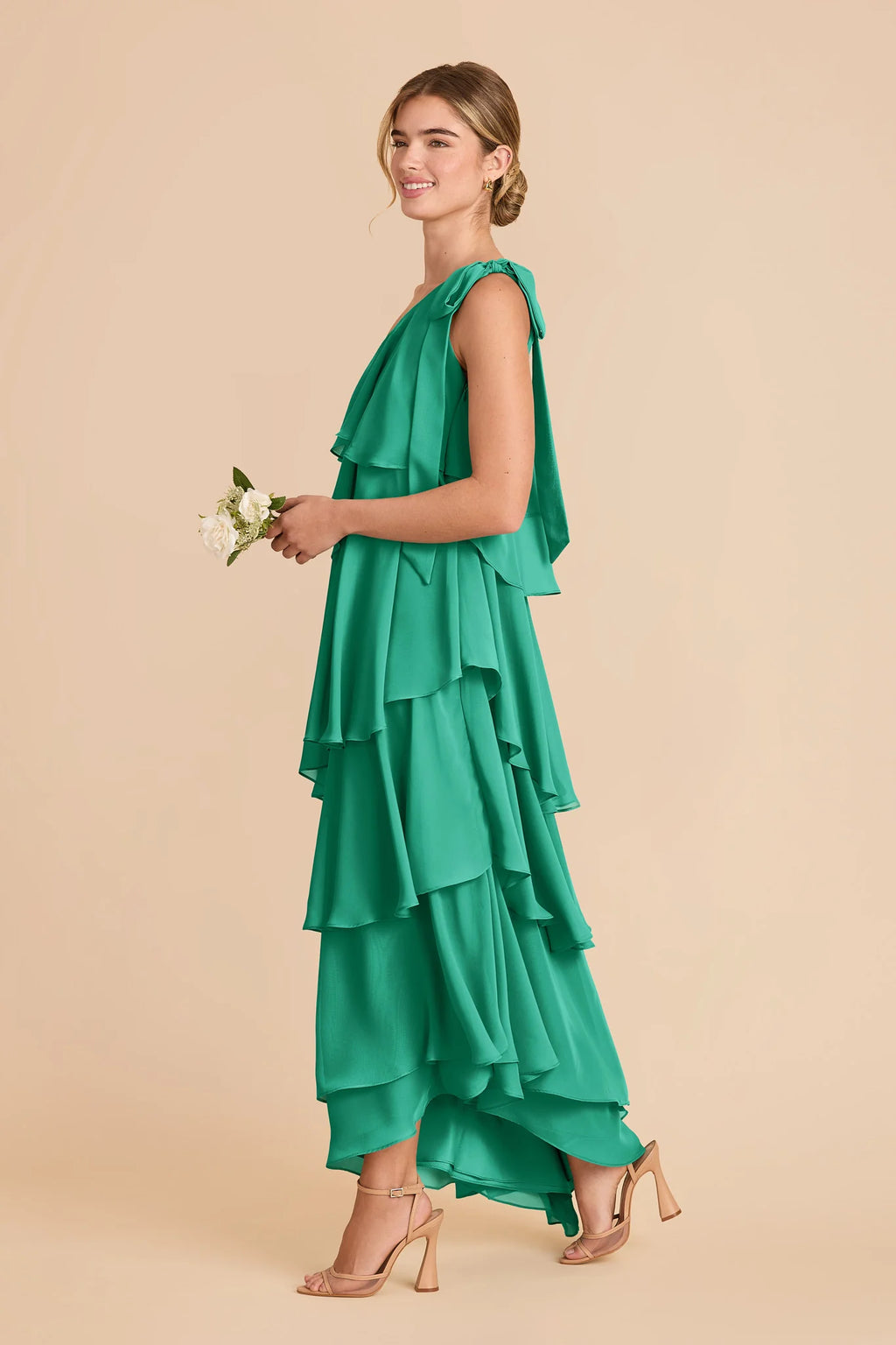 Marisol Turquoise alternate view 2 bridesmaid dress