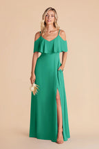Genevieve Turquoise alternate view 3 bridesmaid dress