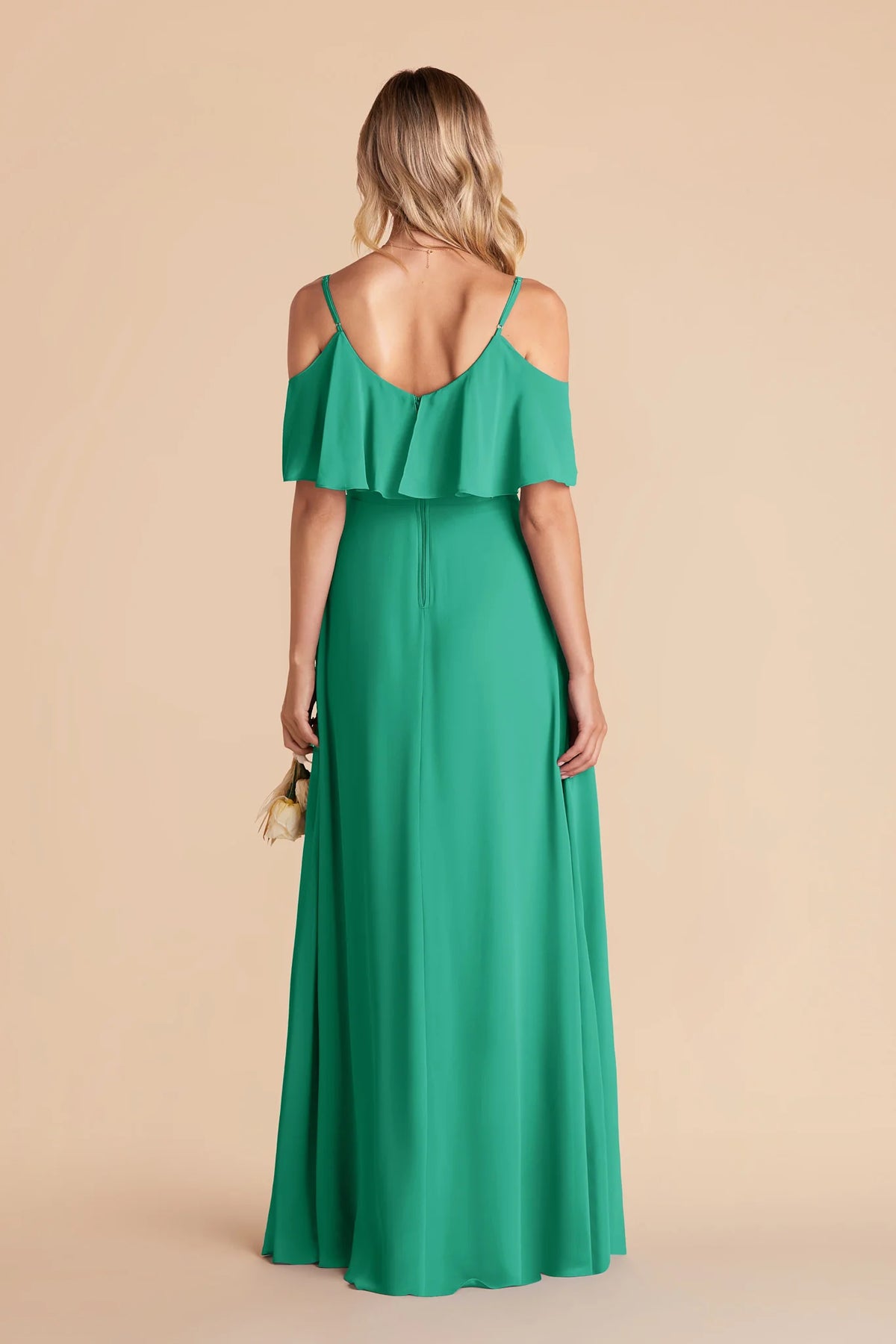 Genevieve Turquoise alternate view 4 bridesmaid dress
