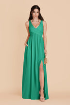 Annelise Turquoise alternate view 2 bridesmaid dress