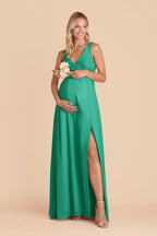 Annelise Turquoise alternate view 5 bridesmaid dress