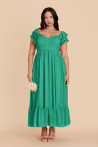 Talia Turquoise alternate view 1 bridesmaid dress
