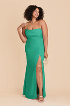 Odessa Turquoise alternate view 3 bridesmaid dress