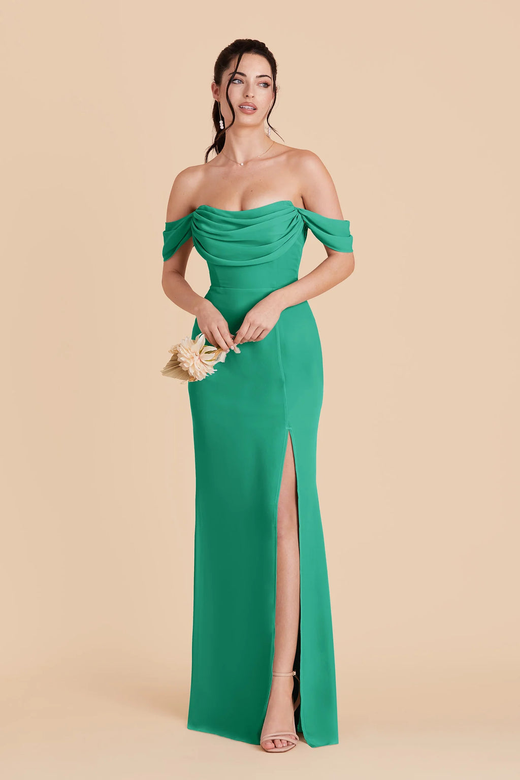 Odessa Turquoise alternate view 2 bridesmaid dress