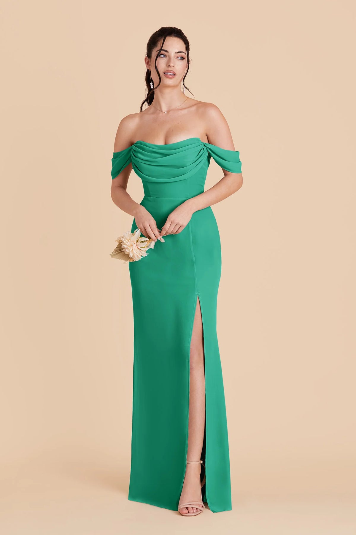Odessa Turquoise alternate view 2 bridesmaid dress