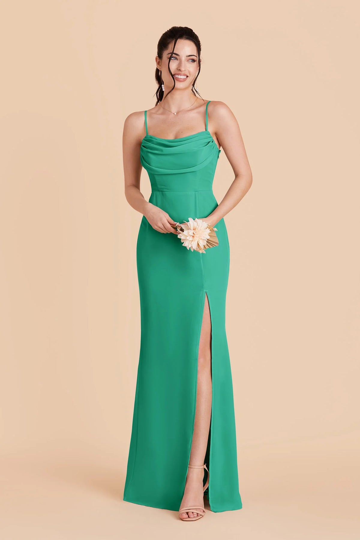 Odessa Turquoise alternate view 5 bridesmaid dress