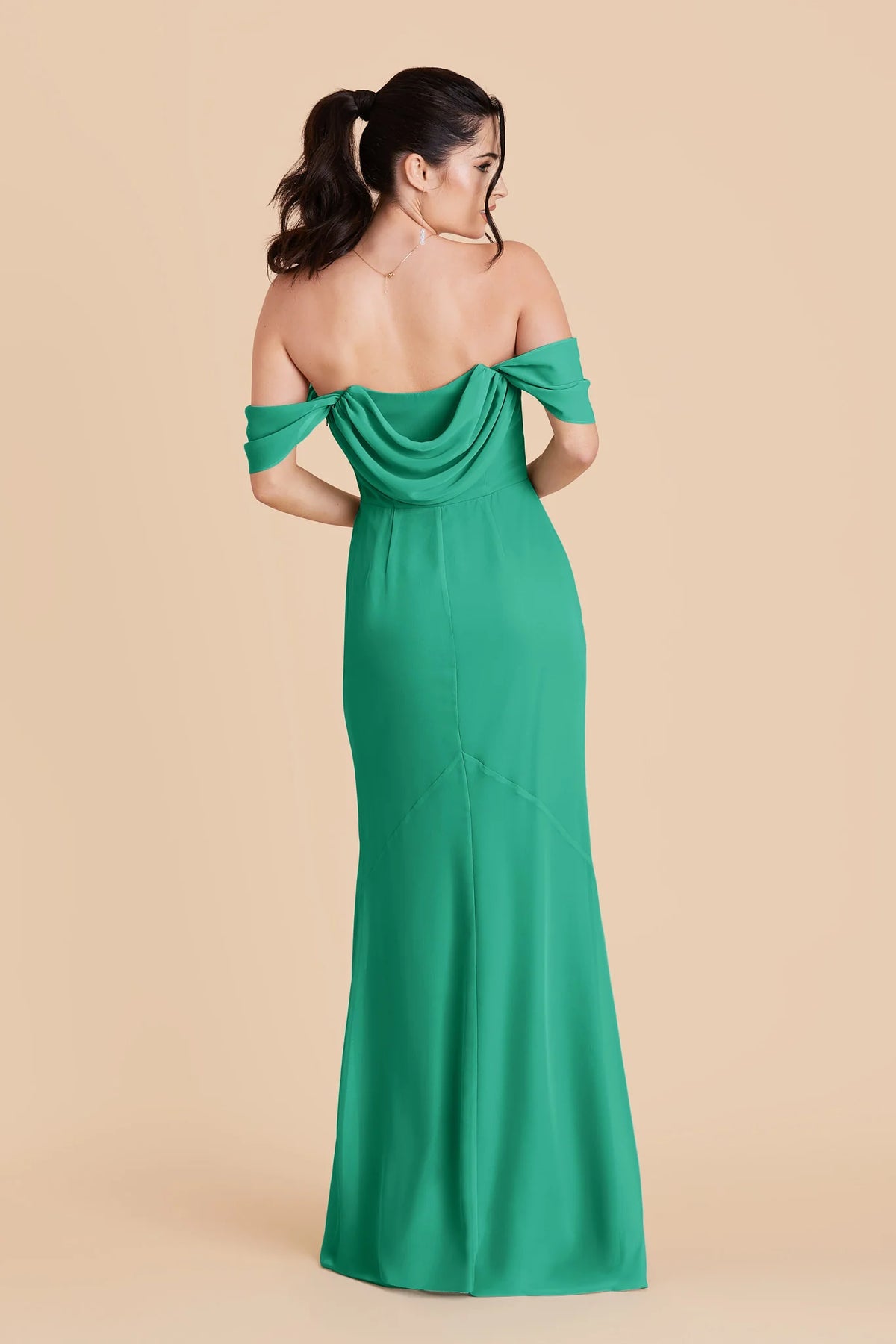 Odessa Turquoise alternate view 7 bridesmaid dress
