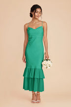 Liora Turquoise alternate view 1 bridesmaid dress