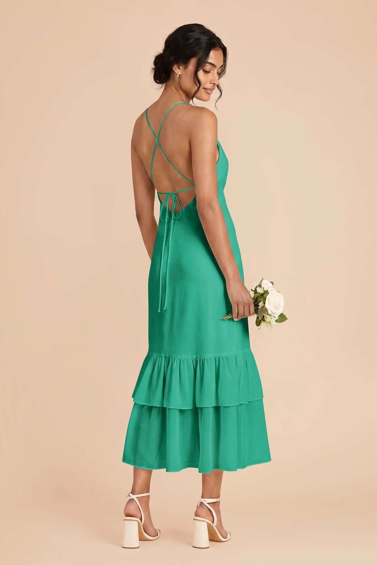 Liora Turquoise alternate view 2 bridesmaid dress