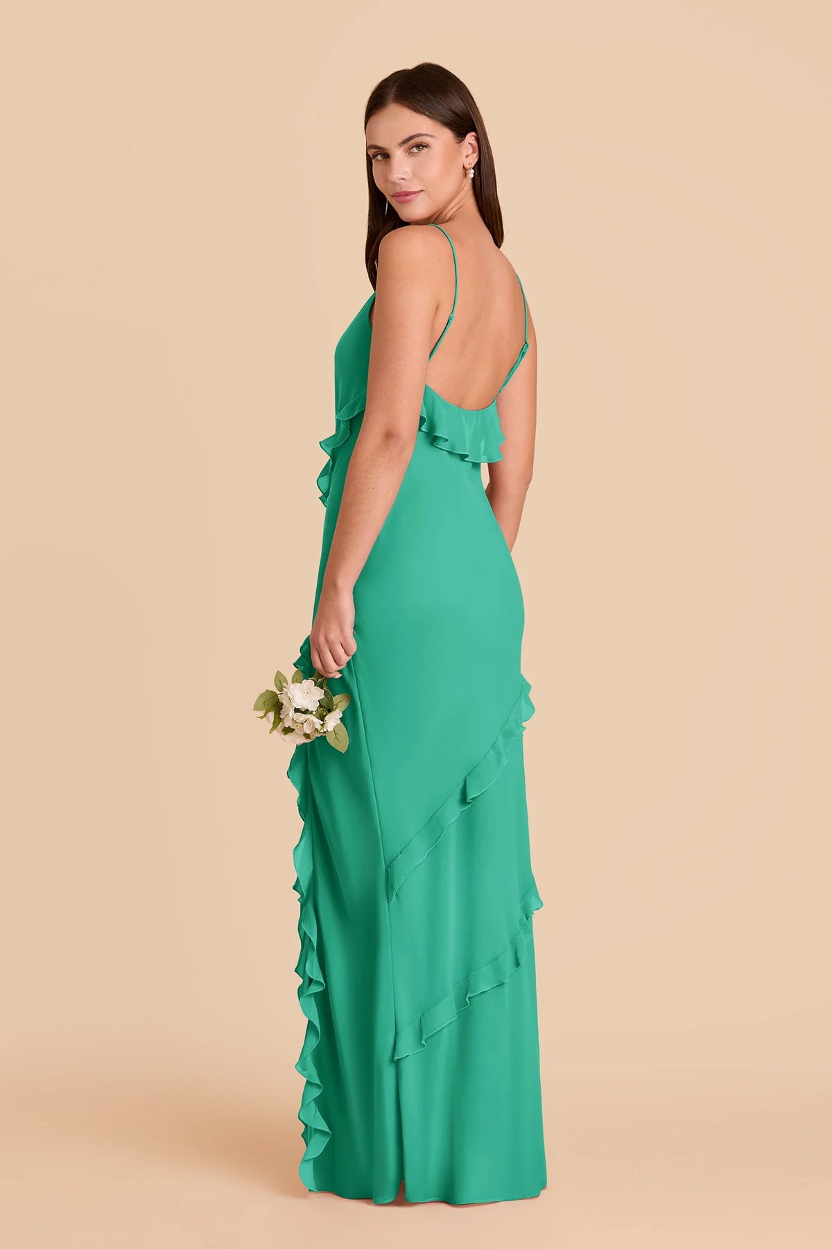 Vivienne Turquoise alternate view 3 bridesmaid dress