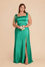 Elowen Turquoise alternate view 4 bridesmaid dress