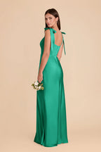 Elowen Turquoise alternate view 2 bridesmaid dress