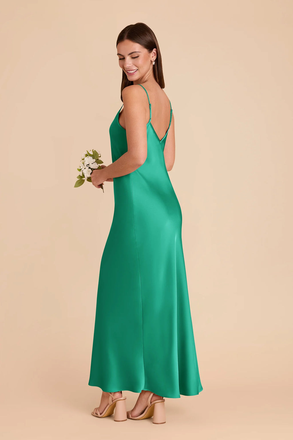 Amara Turquoise alternate view 3 bridesmaid dress
