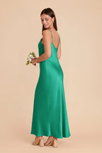 Amara Turquoise alternate view 3 bridesmaid dress