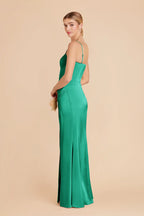 Lucienne Turquoise alternate view 3 bridesmaid dress