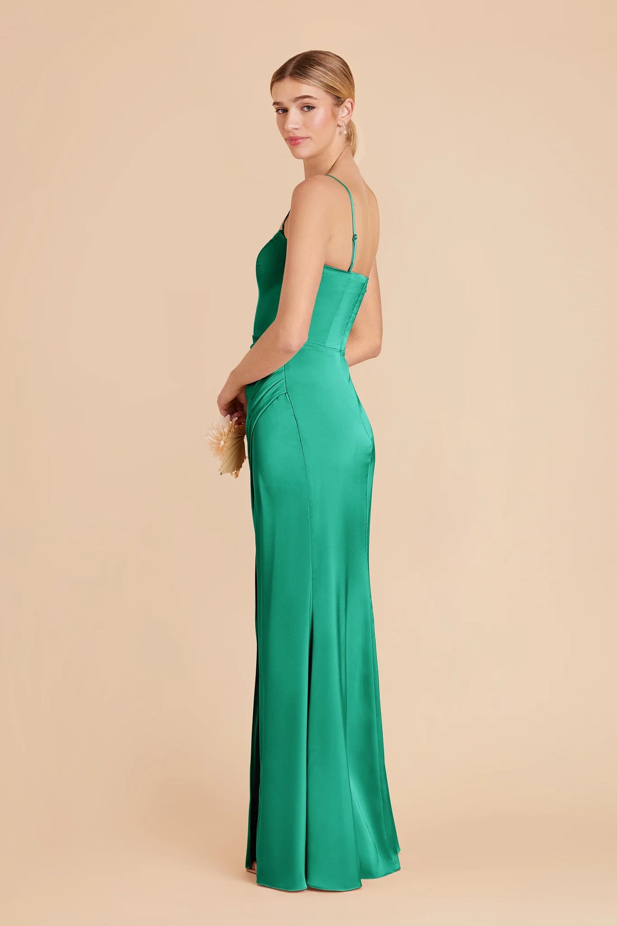 Lucienne Turquoise alternate view 3 bridesmaid dress
