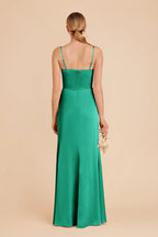 Lucienne Turquoise alternate view 4 bridesmaid dress
