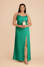 Elara Turquoise alternate view 3 bridesmaid dress