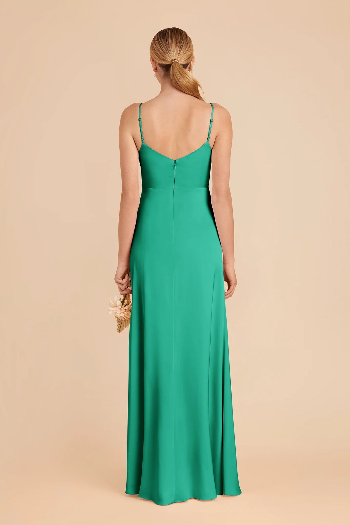 Elara Turquoise alternate view 2 bridesmaid dress