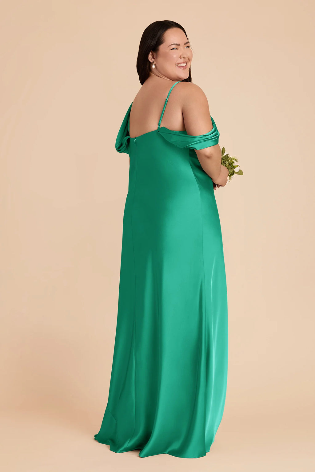 Thalia Turquoise alternate view 5 bridesmaid dress