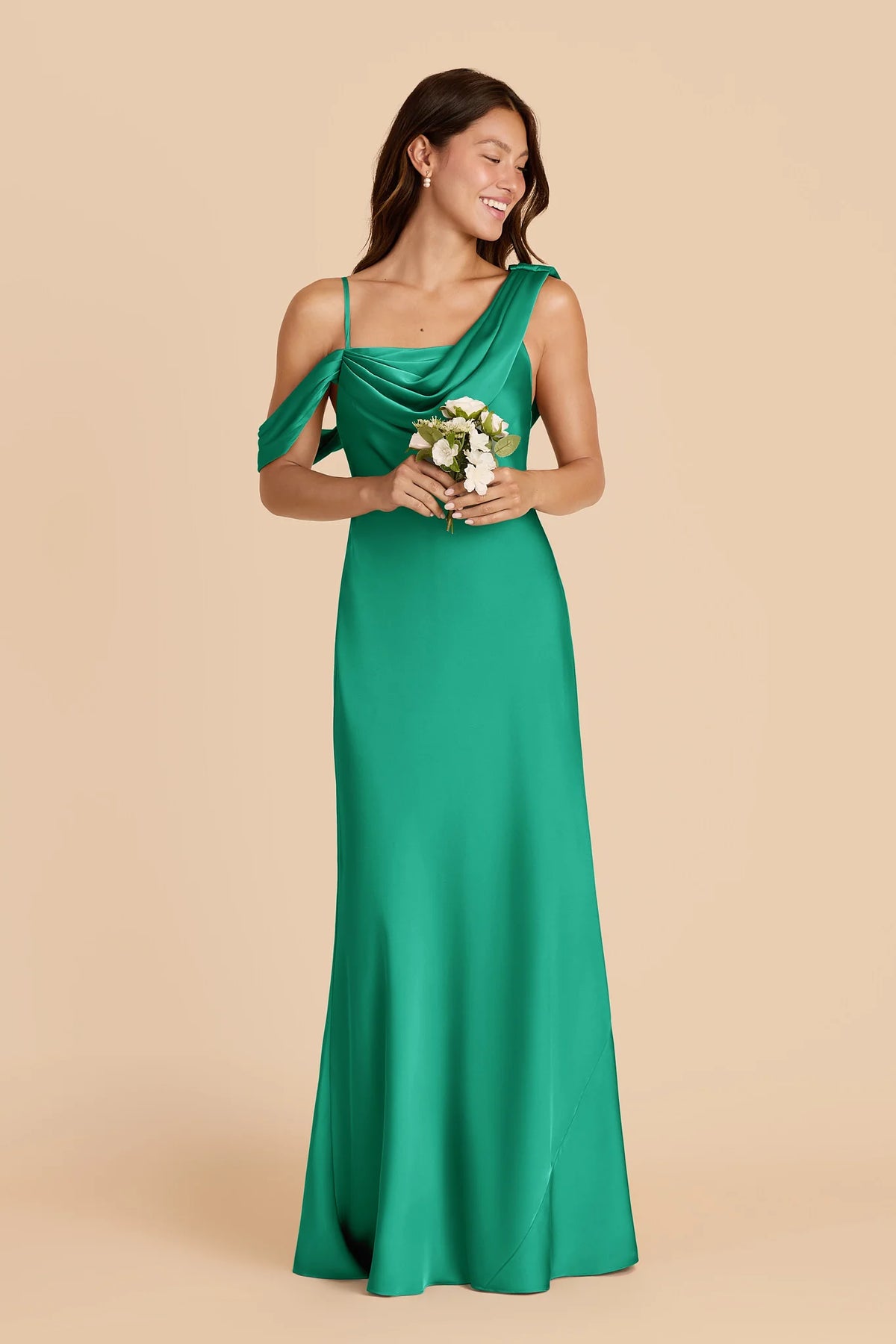 Thalia Turquoise alternate view 2 bridesmaid dress