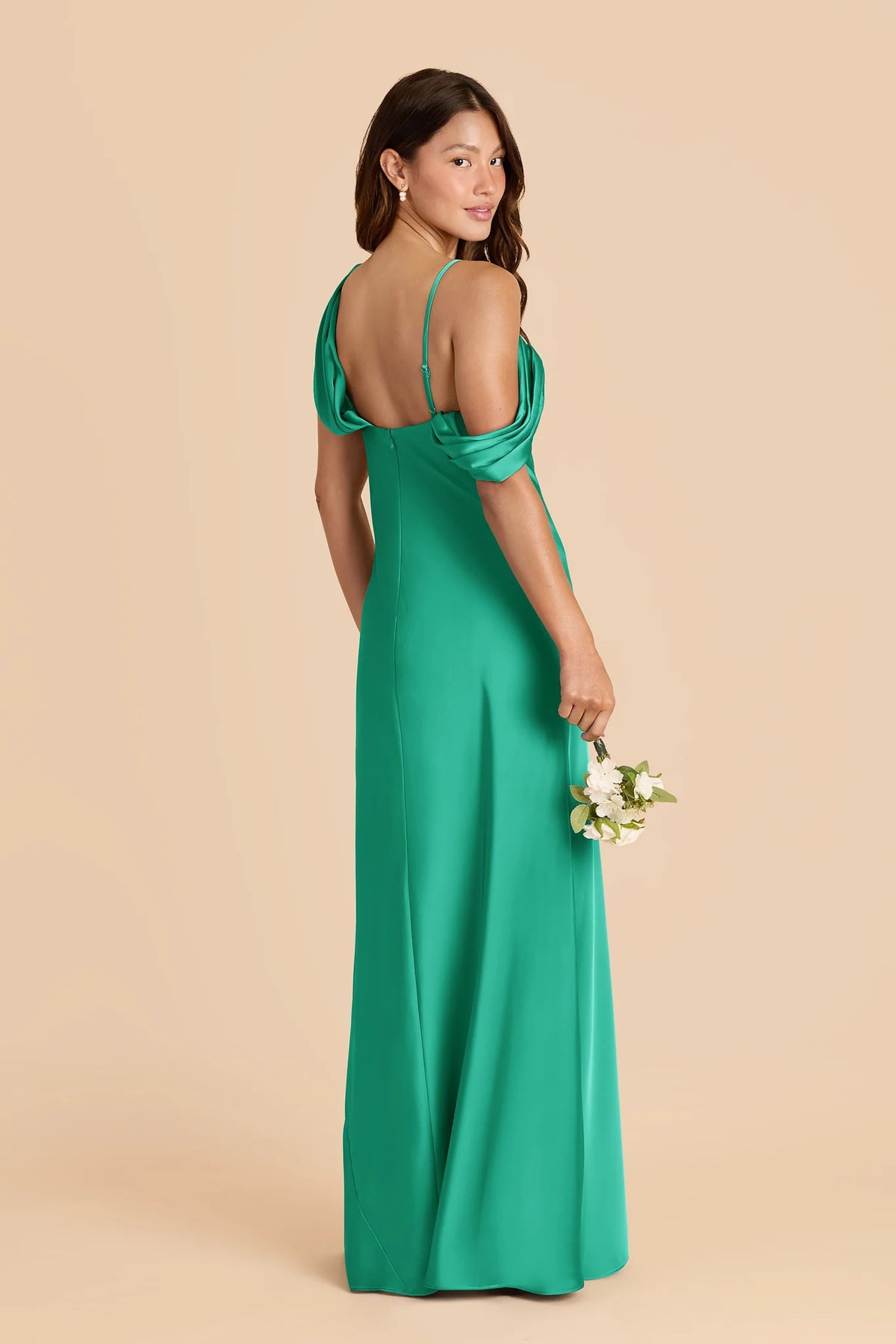Thalia Turquoise alternate view 3 bridesmaid dress