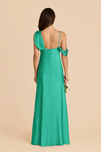 Thalia Turquoise alternate view 4 bridesmaid dress