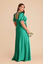 Selene Turquoise alternate view 5 bridesmaid dress