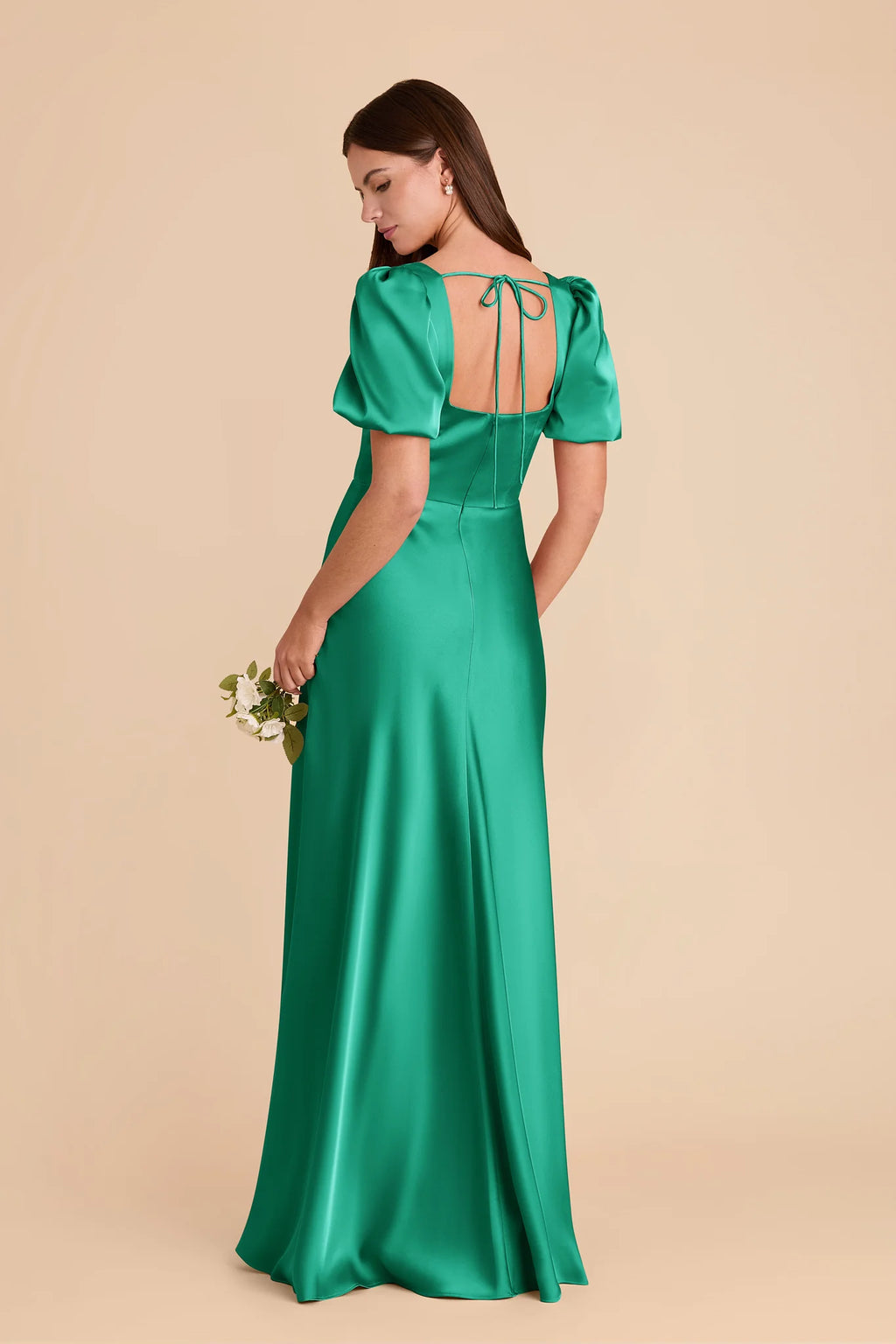 Selene Turquoise alternate view 2 bridesmaid dress