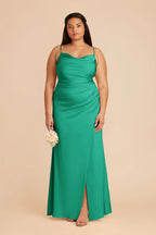 Sabine Turquoise alternate view 1 bridesmaid dress