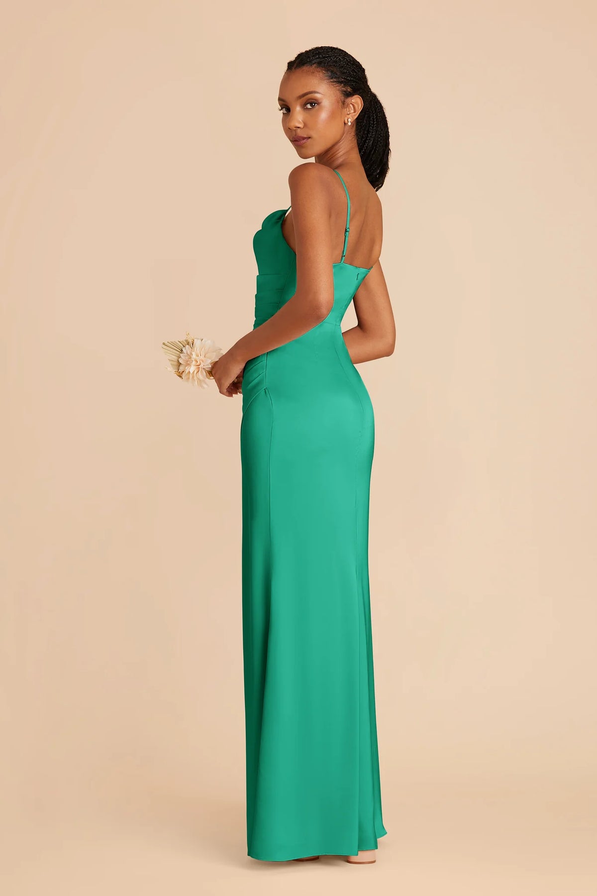 Sabine Turquoise alternate view 2 bridesmaid dress