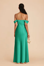 Corinne Turquoise alternate view 5 bridesmaid dress